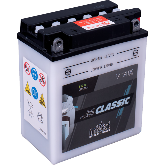 Landport (LP) LB12A-B motor accu 12 volt 12,0 ah (51215 - YB12A-B)