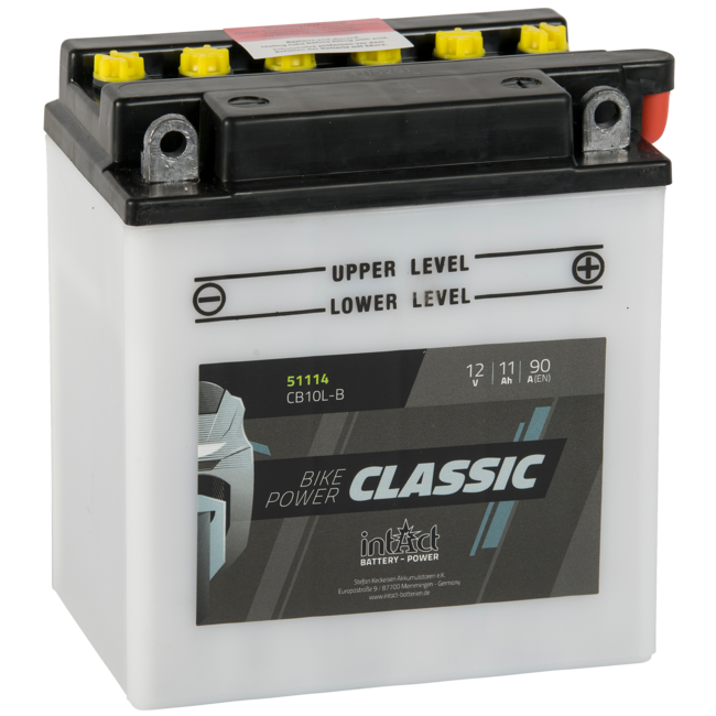 Landport (LP) LB10L-B motor accu 12 volt 11,0 ah (51113 - YB10L-B)