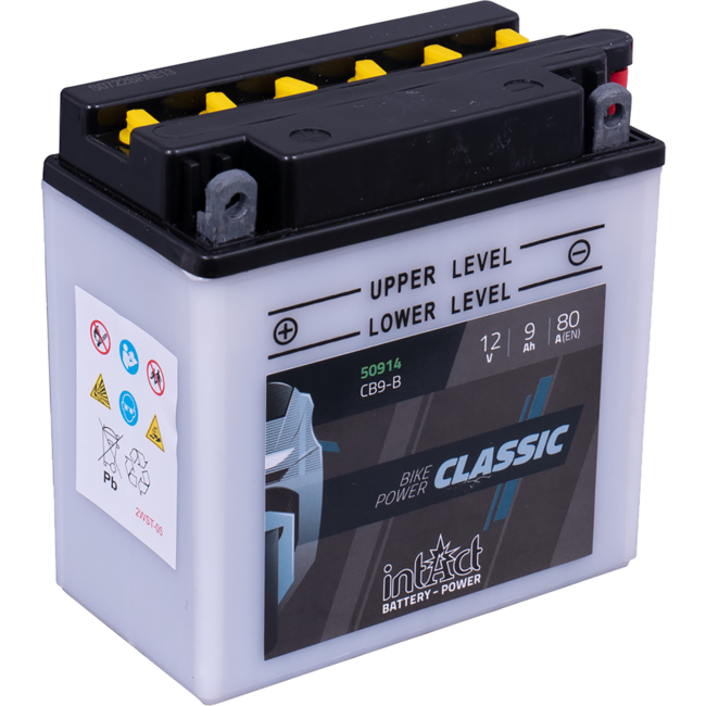 Landport (LP) LB9B motor accu 12 volt 9,0 ah (50914 - YB9B)