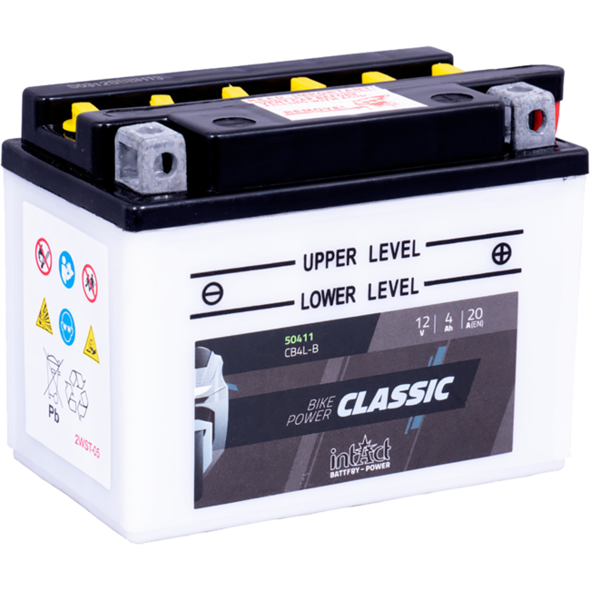 Landport (LP) LB4L-B motor accu 12 volt 4,0 ah (50411 - YB4L-B)