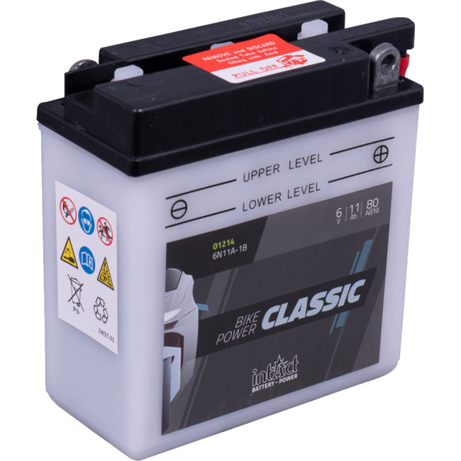 Landport (LP) 6N11A-1B motor accu 6 volt 11,0 ah (01199 - MD 6N11A-1B)