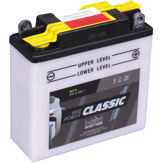 Landport (LP) 6N7-1 (B39-6) motor accu 6 volt 7,0 ah (00714 - MD 6N7-1 (B39-6)