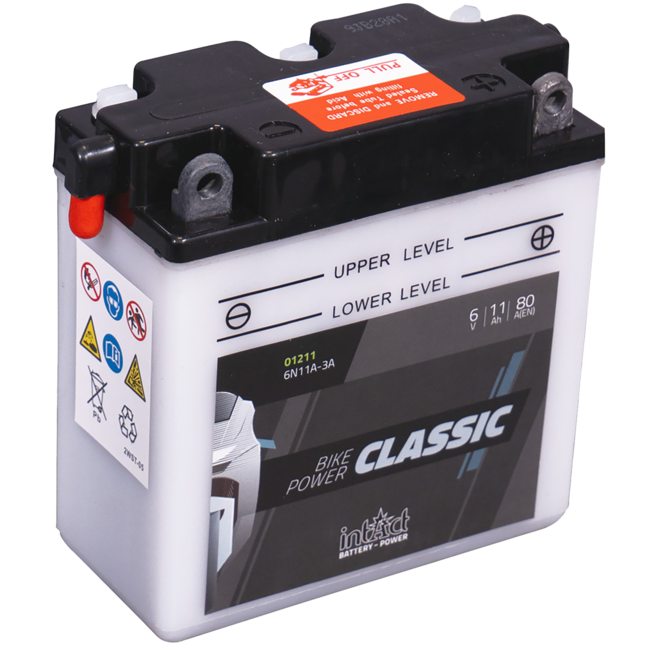 Landport (LP) 6N11A-3A motor accu 6 volt 11,0 ah (01214 - MD 6N11A-3A)