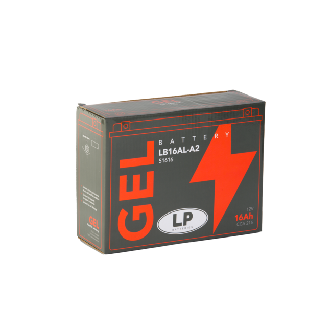 Landport (LP) LB16AL-A2 motor GEL accu 12 volt 16,0 ah (51616 - GB16AL-A2)