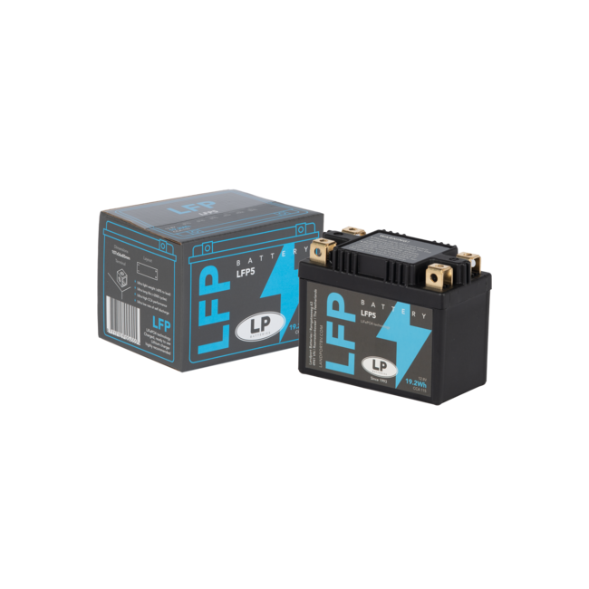 Landport (LP) LFP5 12 volt 19,2 Wh ﻿Lithium LiFePO4 accu