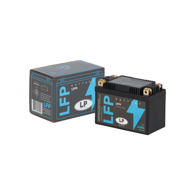 Landport (LP) LFP9 12 volt 36.0 Wh ﻿Lithium LiFePO4 accu
