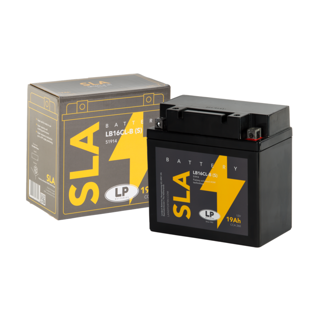 Landport (LP) SLA LB16CL-B(s) Motor accu 12 volt 19,0 ah (51914 - YB16CL-B(S))