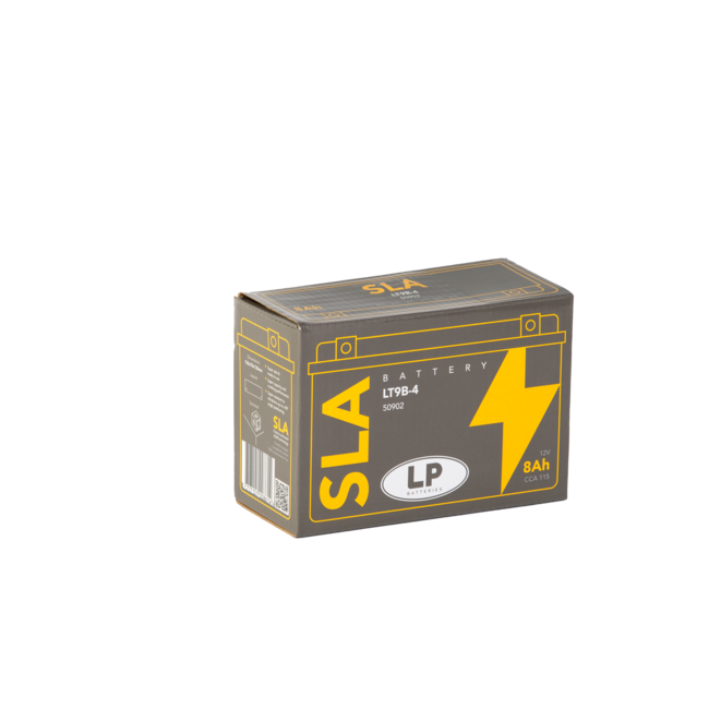 Landport (LP) SLA LT9B-4 Motor accu 12 volt 8,0 ah (50902 - YT9B-4)