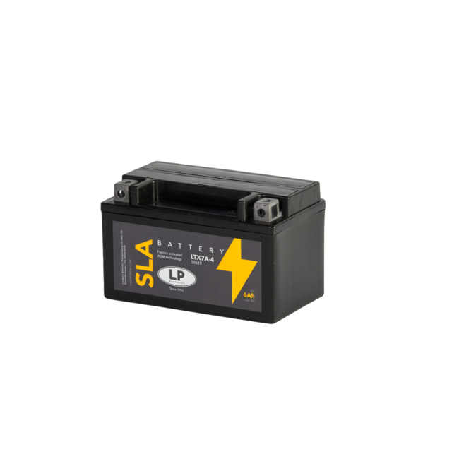 Landport (LP) LTX7A-4 (SLA 12-6) Motor accu 12 volt 6,0 ah (50615 - YTX7A-4)