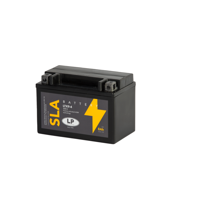 Landport (LP) LTX9-4 (SLA 12-8) Motor accu 12 volt 8,0 ah (50812 - YTX9-4)