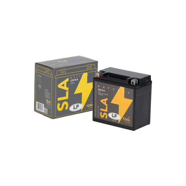 Landport (LP) SLA LTX14-4 Motor accu 12 volt 12,0 ah (51214 - YTX14-4)