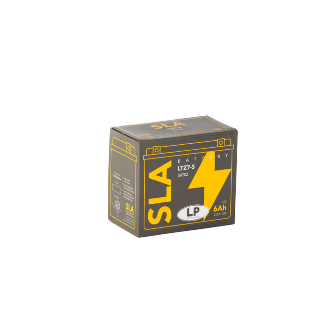 Landport (LP) SLA LTZ7-S Motor accu 12 volt 6,0 ah (50702 - YTZ7-S)