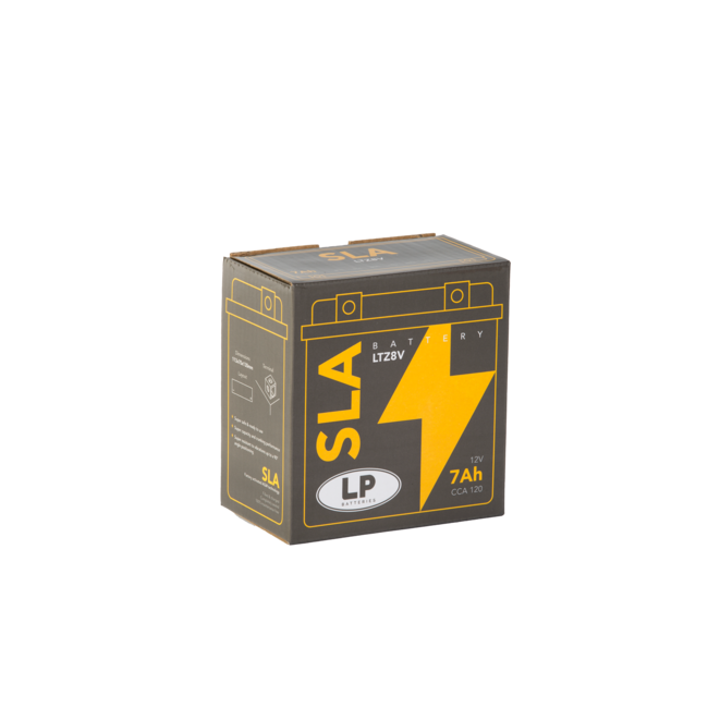 Landport (LP) SLA LTZ8V Motor accu 12 volt 7,0 ah (YTZ8V)