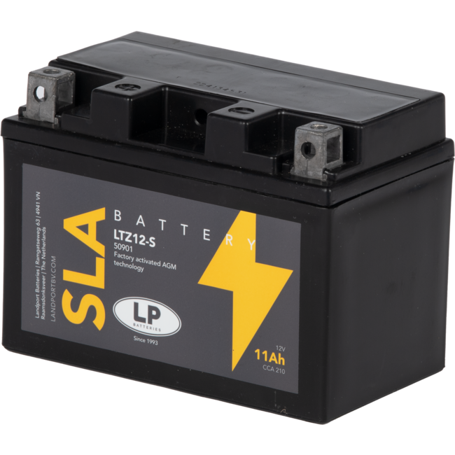 Landport (LP) SLA LTZ12-S Motor accu 12 volt 11,0 ah (50901 - YTZ12-S)