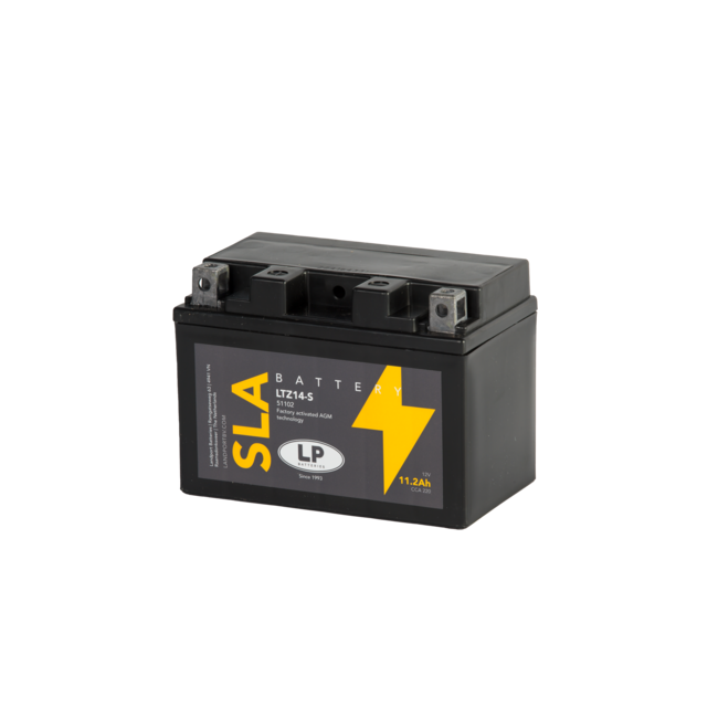 Landport (LP) SLA LTZ14-S Motor accu 12 volt 11,2 ah (51102 - YTZ14-S)