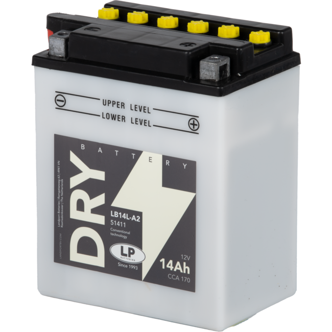 Landport (LP) LB14L-A2 motor accu 12 volt 14,0 ah (51411 - YB14L-A2)