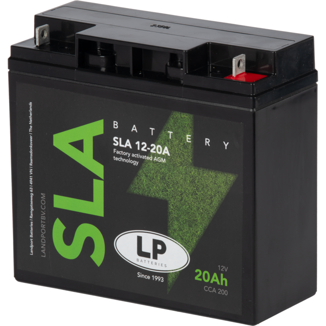 Landport (LP) SLA 12-20A grasmaaier / motor accu 12 volt 20 ah (LS SLA 12-20A)