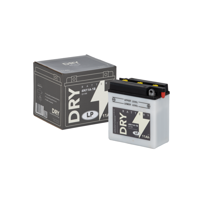Landport (LP) 6N11A-1B motor accu 6 volt 11,0 ah (01199 - MD 6N11A-1B)