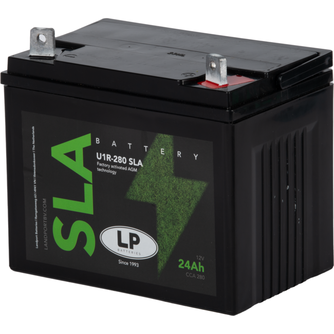 Landport (LP) SLA U1R-280 grasmaaier / motor accu 12 volt 24 ah (LS U1R-280 SLA)