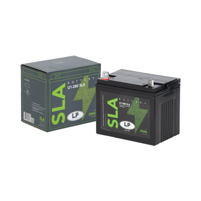 Landport (LP) SLA U1-280 grasmaaier / motor accu 12 volt 24 ah (LS U1-280 SLA)