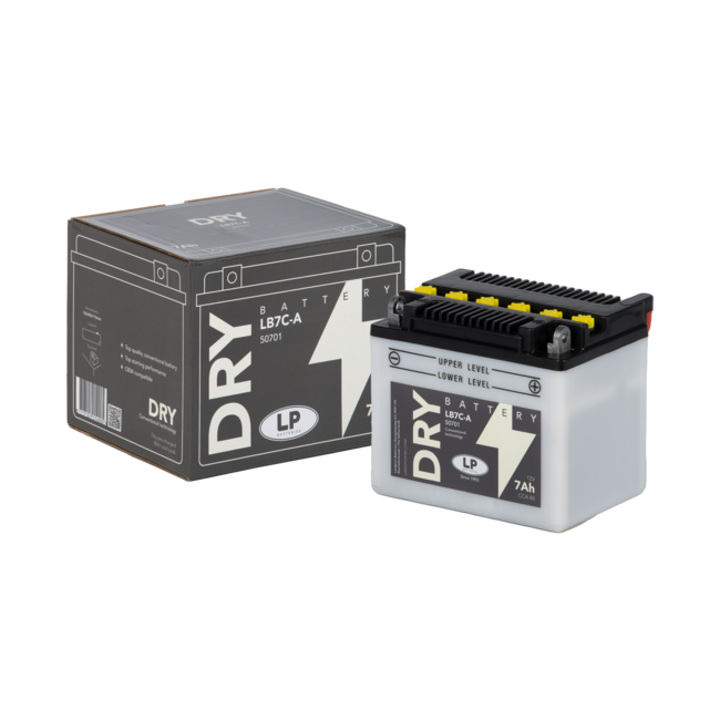 Landport (LP) LB7C-A motor accu 12 volt 7,0 ah (50701 - YB7C-A)