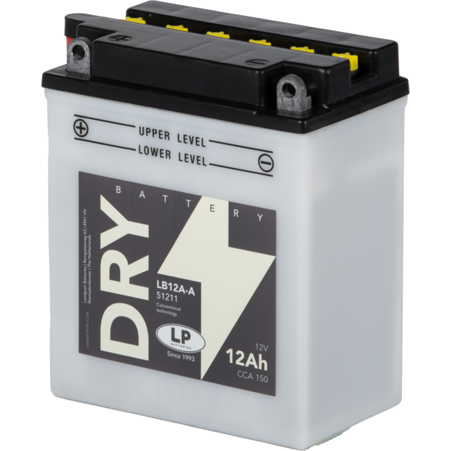 Landport (LP) LB12A-A motor accu 12 volt 12,0 ah (51211 - YB12A-A)