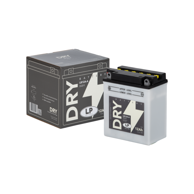 Landport (LP) LB12A-A motor accu 12 volt 12,0 ah (51211 - YB12A-A)
