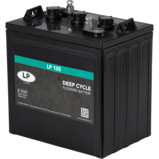 Landport (LP) 6 volt 225 ah DEEP CYCLE accu type DC LP 105