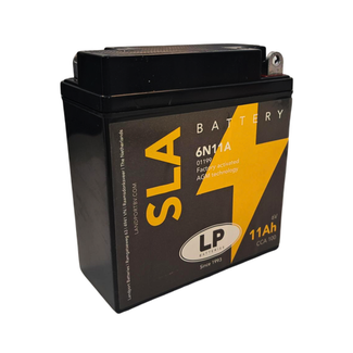 LP SLA 6N11A motor accu 6 volt 11 ah (01199)