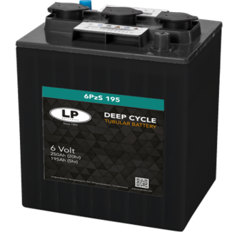 Dynac 6 volt 250 ah type 6 PzS 195 Deep Cycle accu