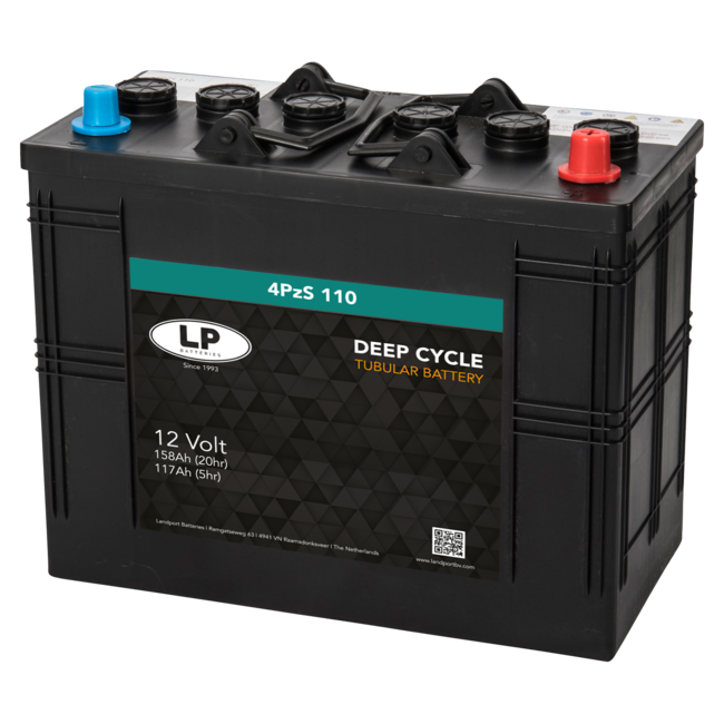 Dynac Deep Cycle accu 12 volt 158 ah Type 4 PzS 110