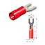 Tirex automotive Vorkkabelschoen M4 ROOD geïsoleerd, kabeldikte 0,5 - 1,5 mm²