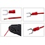 Tirex automotive Vorkkabelschoen M5 ROOD geïsoleerd, kabeldikte 0,5 - 1,5 mm²