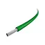 Oceanflex Montagekabel 10 meter - GROEN - 1,5 mm² dunwandig vertind