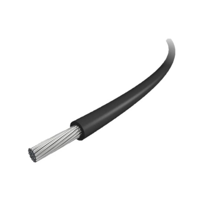 Oceanflex Montagekabel 10 meter - ZWART - 1,5 mm² dunwandig vertind