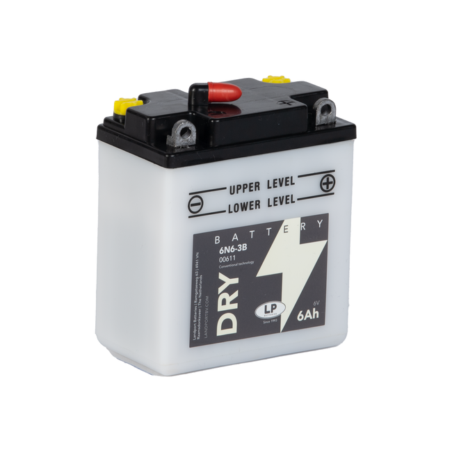 Landport (LP) 6N6-3B motor accu 6 volt 6,0 ah (00611 - MD 6N6-3B)