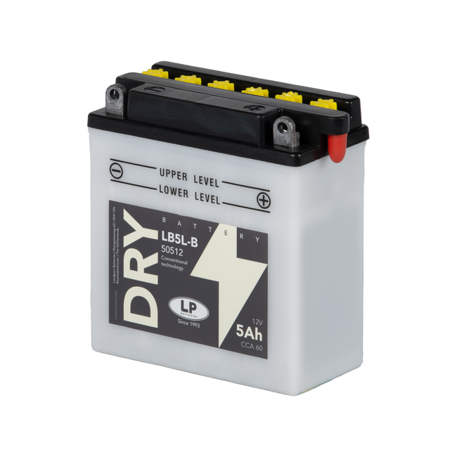 Landport (LP) LB5L-B motor accu 12 volt 5,0 ah (50512 - YB5L-B)