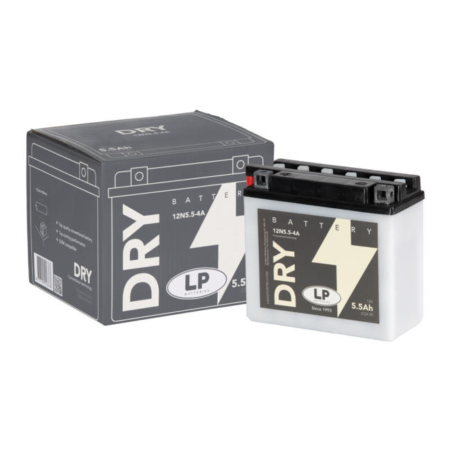 Landport (LP) 12N5,5-4A motor accu 12 volt 5,5 ah (MD 12N5,5-4A)