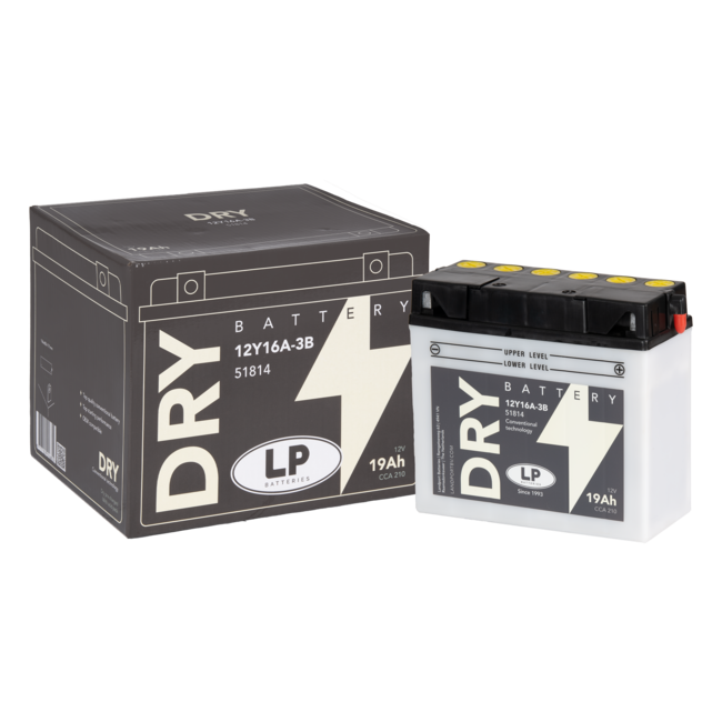 Landport (LP) 12Y16A-3B motor accu 12 volt 19,0 ah (51814 - 12Y16A-3B)