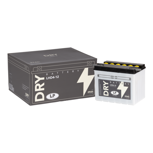 Landport (LP) LHD4-12 motor accu 12 volt 29,0 ah (52810 - YHD4-12)