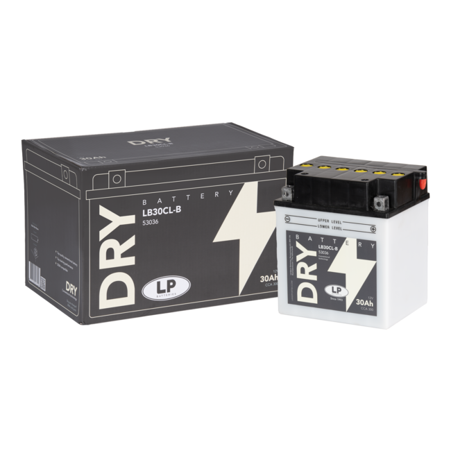 Landport (LP) LB30CL-B motor accu 12 volt 30,0 ah (53036 - YB30CL-B)