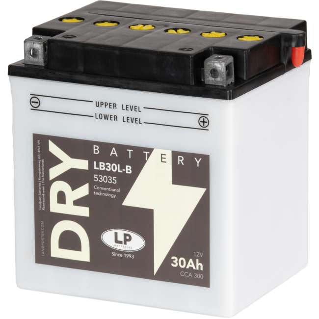 Landport (LP) LB30L-B motor accu 12 volt 30,0 ah (53035 - YB30L-B)