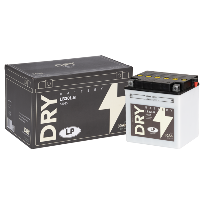 Landport (LP) LB30L-B motor accu 12 volt 30,0 ah (53035 - YB30L-B)