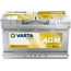 Varta Auto accu 12 volt 80 Ah Dynamic AGM type A6