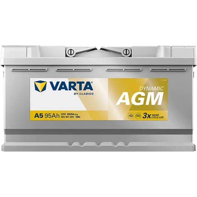 Varta Auto accu 12 volt 95 Ah Dynamic AGM type A5