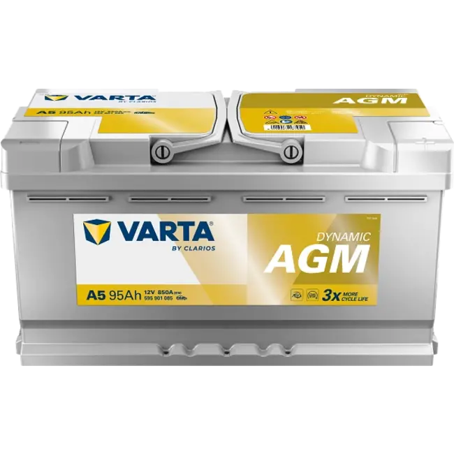 Varta Auto accu 12 volt 95 Ah Dynamic AGM type A5