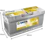 Varta Auto accu 12 volt 105 Ah Dynamic AGM type A4