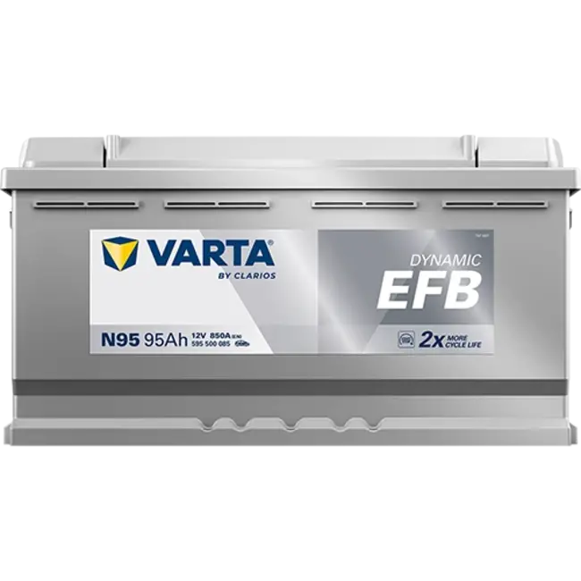 Varta Auto accu 12 volt 95 Ah EFB Dynamic type N95