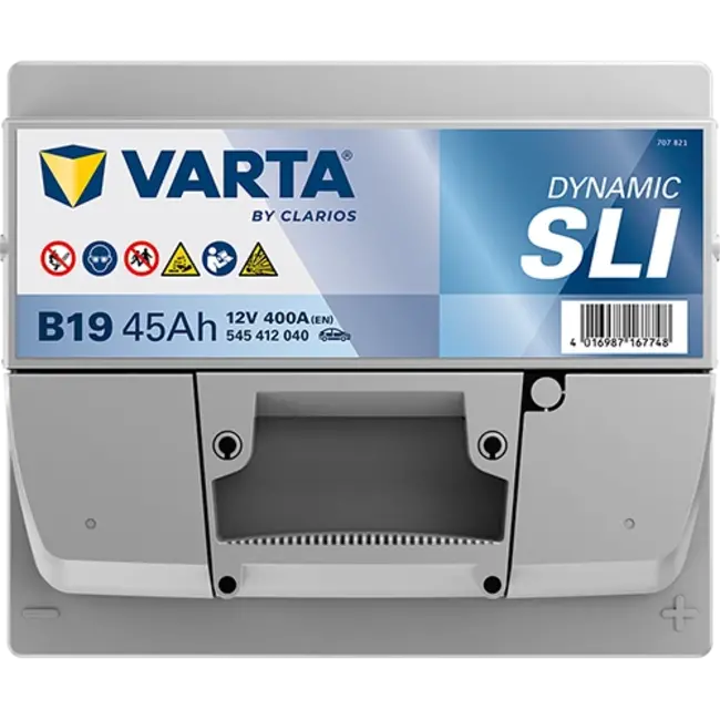 Varta Auto accu 12 volt 45 Ah SLI Dynamic type B19