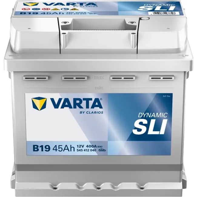 Varta Auto accu 12 volt 45 Ah SLI Dynamic type B19